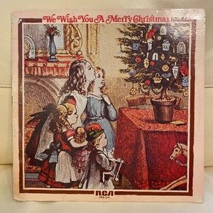 Vintage "We Wish You A Merry Christmas" Vinyl LP Record 33 RPM 1970